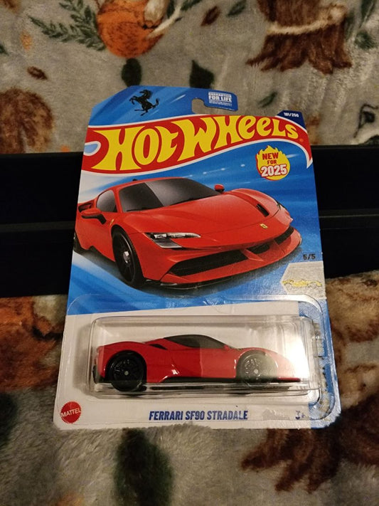 Red  HotWheels: Ferrari SF90 Stradale