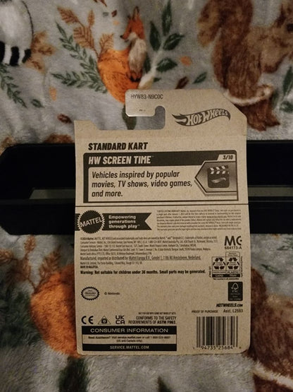 Red, Blue & White  HotWheels: Mario Kart Standard Kart