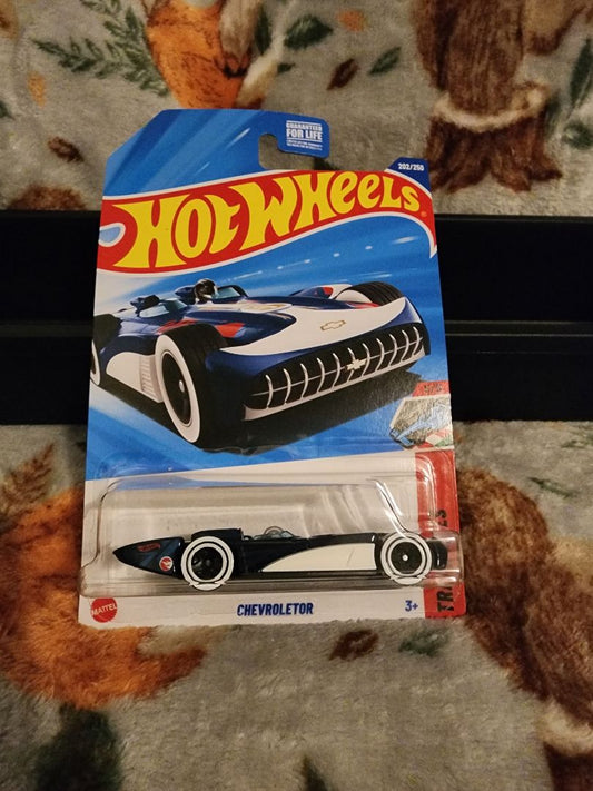 Blue & White  HotWheels: Chevroletor