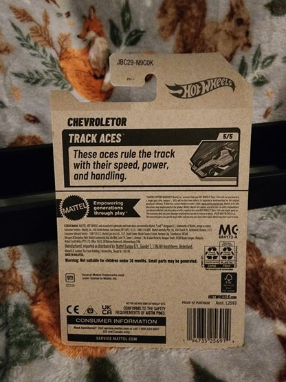 Blue & White  HotWheels: Chevroletor