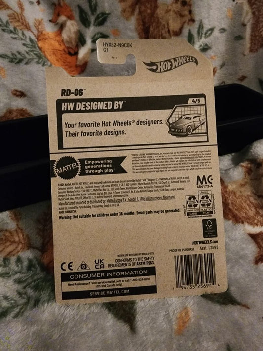 Light Green & Pink  HotWheels: RD-06