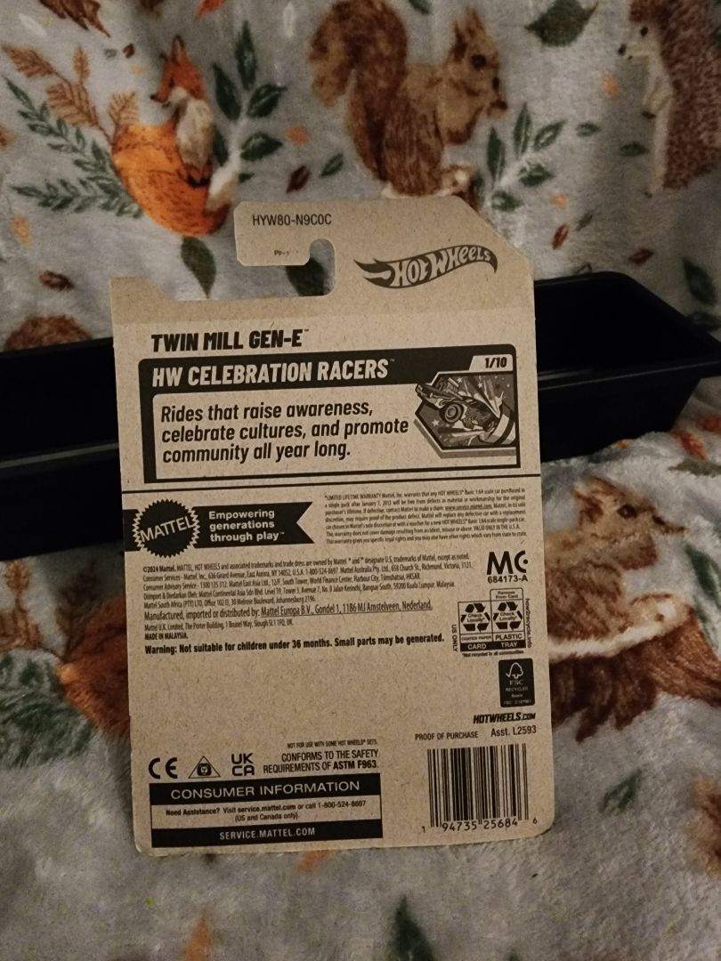 Emerald Green  HotWheels: Twin Mill GEN-E