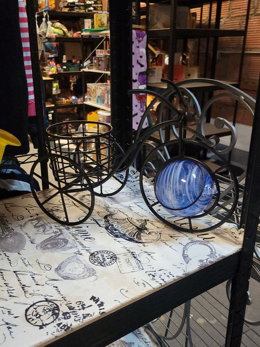 Black  Bicycle Plant Holder