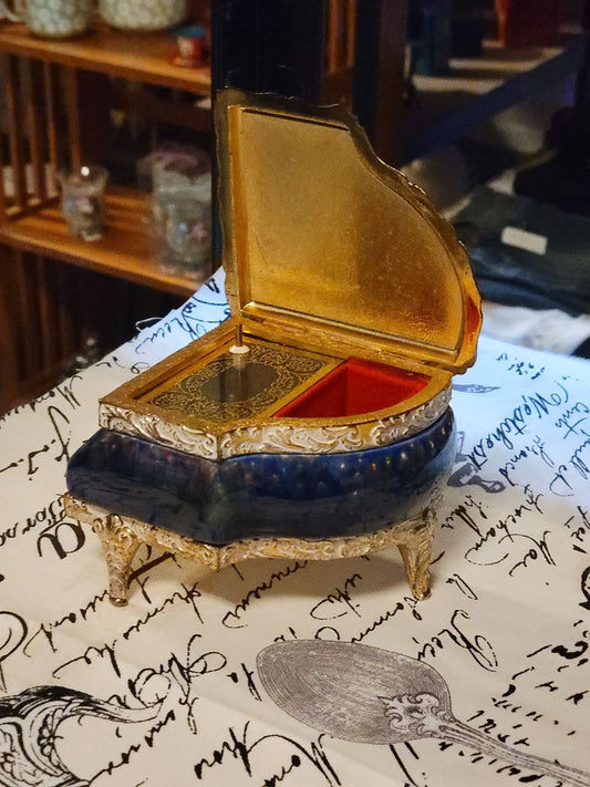 Blue  Music Box