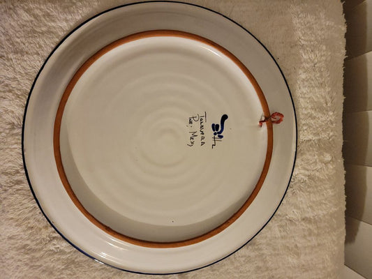 Muti-Color  Talavera Plate, 12"