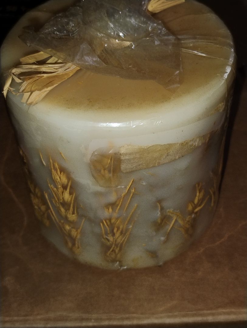 Cream  Candle