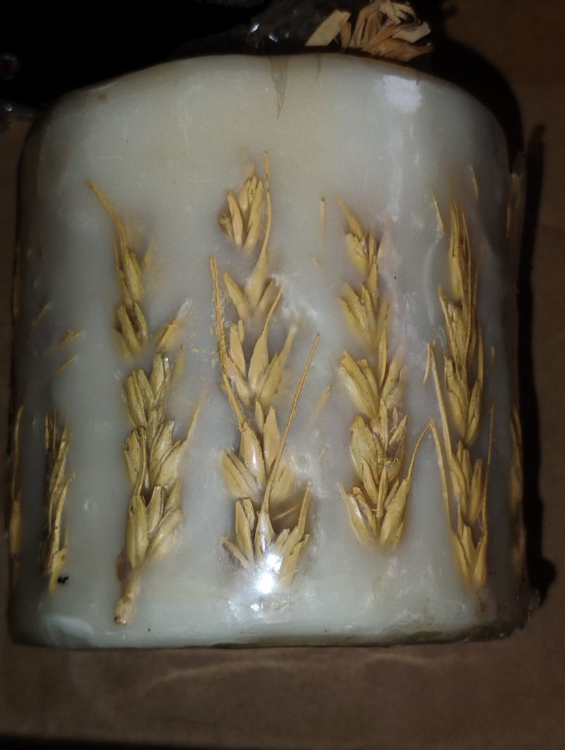 Cream  Candle