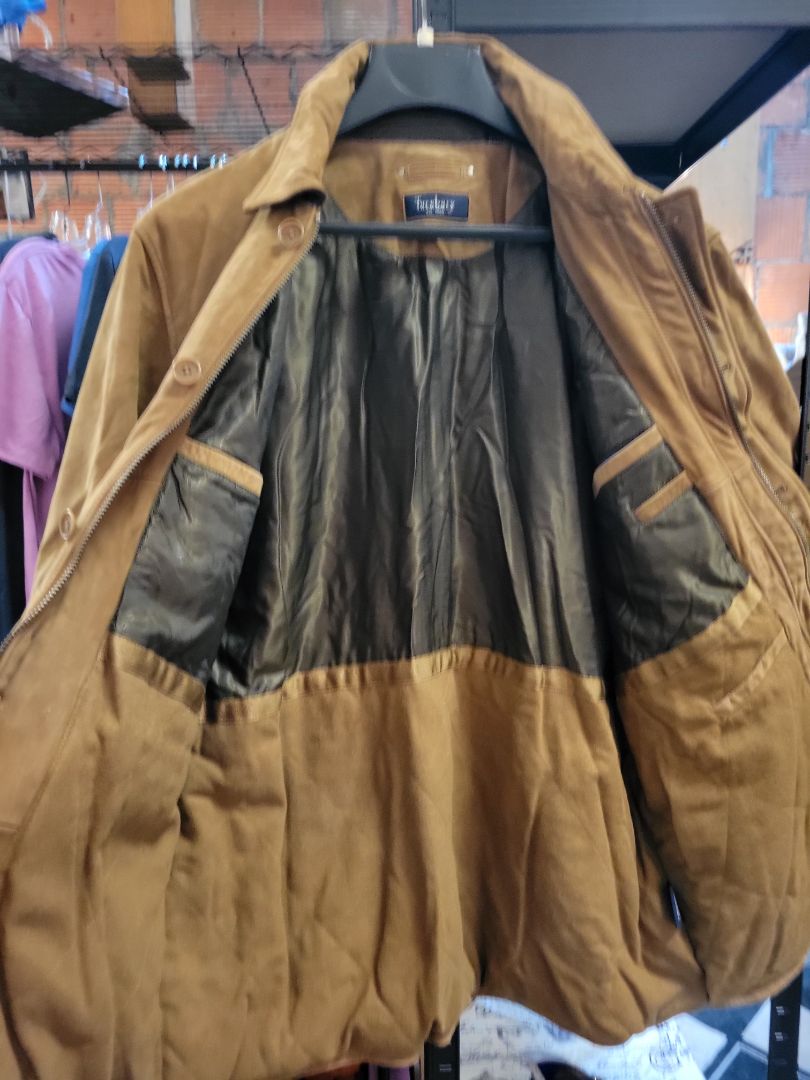 Brown Turnbarry Men's Jacket, Large