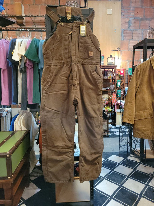 Brown Berns Men's Coveralls, Large
