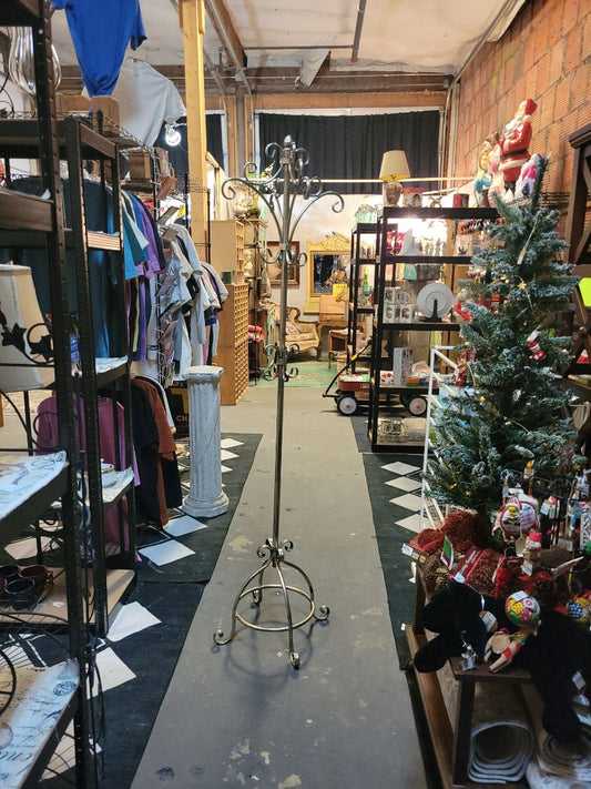 Silverish  Coat Rack