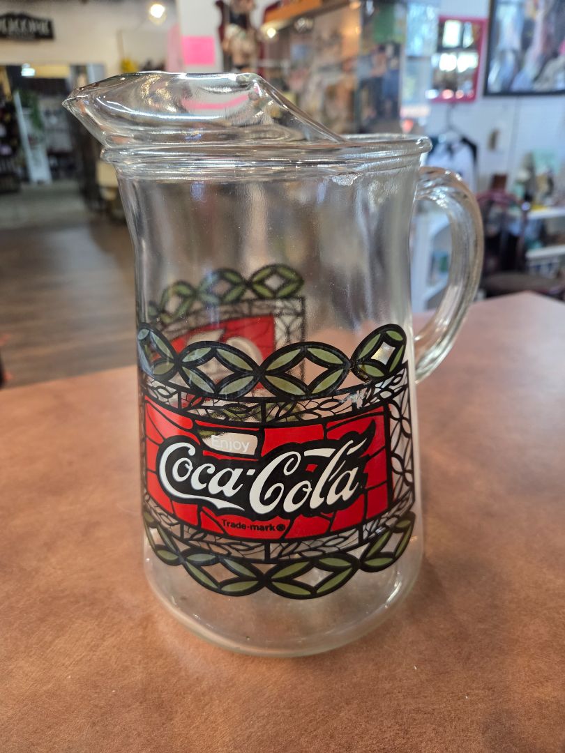 Vintage 1970's Coca Cola Large Pitcher