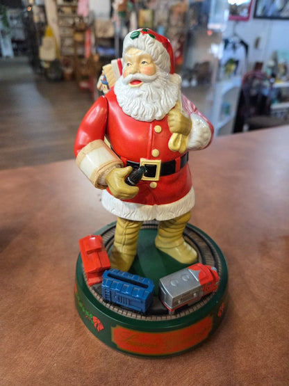 Vintage 1990's Coca Cola ERTL Santa Bank