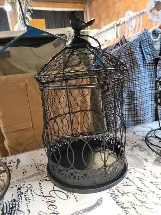 Black  Bird Cage