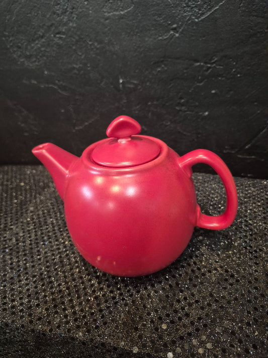 Vintage Chantal Red Tea Pot