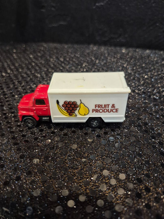 Vintage Fort Red Truck Fruit & Produce