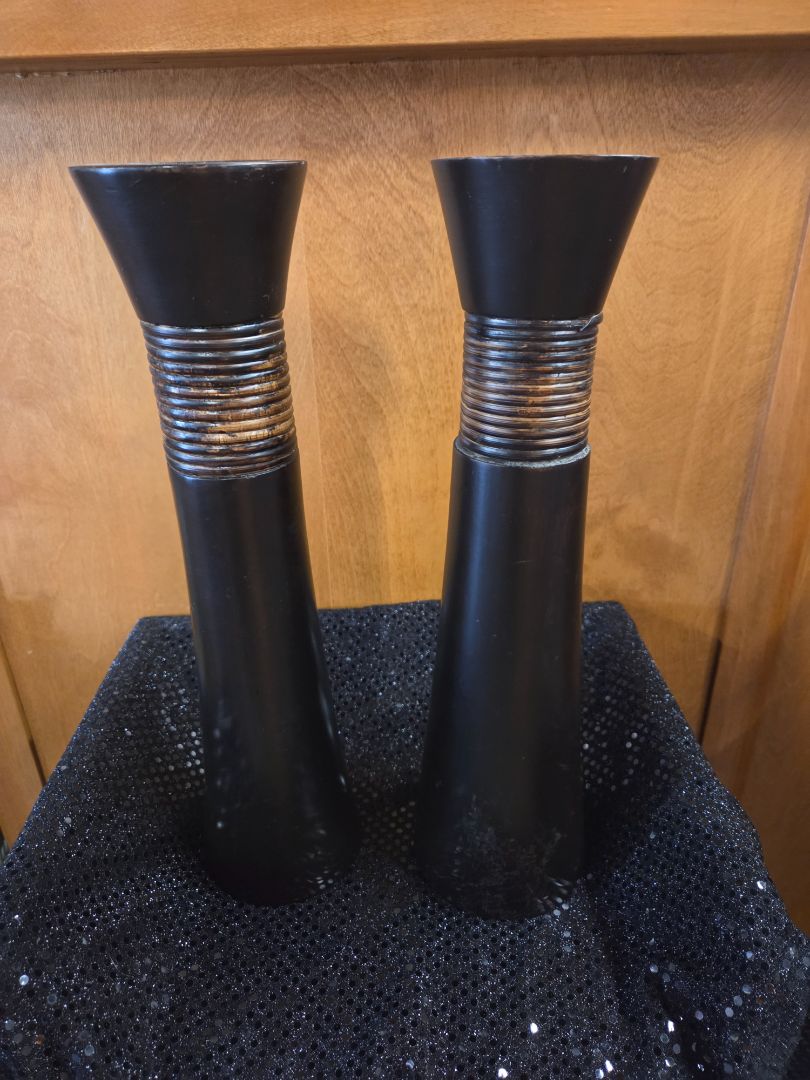 Vintage West African Candle Stick Holders XLarge