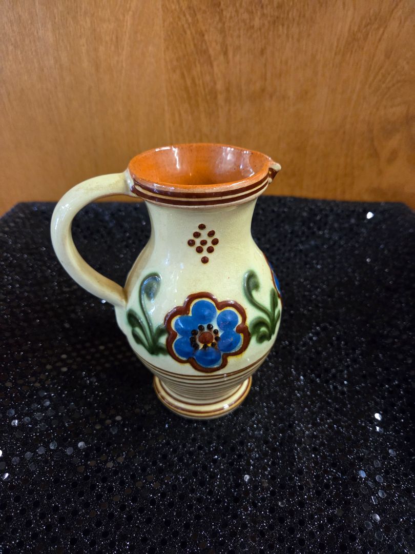 Vintage Hand painted Faience Jug
