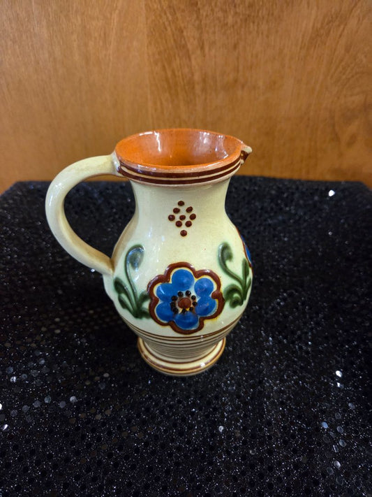 Vintage Hand painted Faience Jug