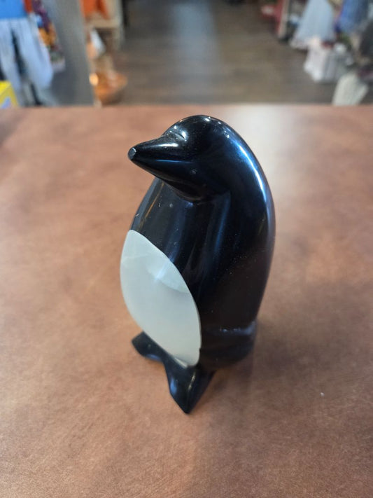 Black and White Onyx Penguin