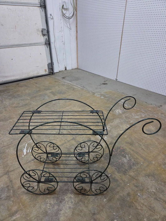 Vintage Large Flower Cart