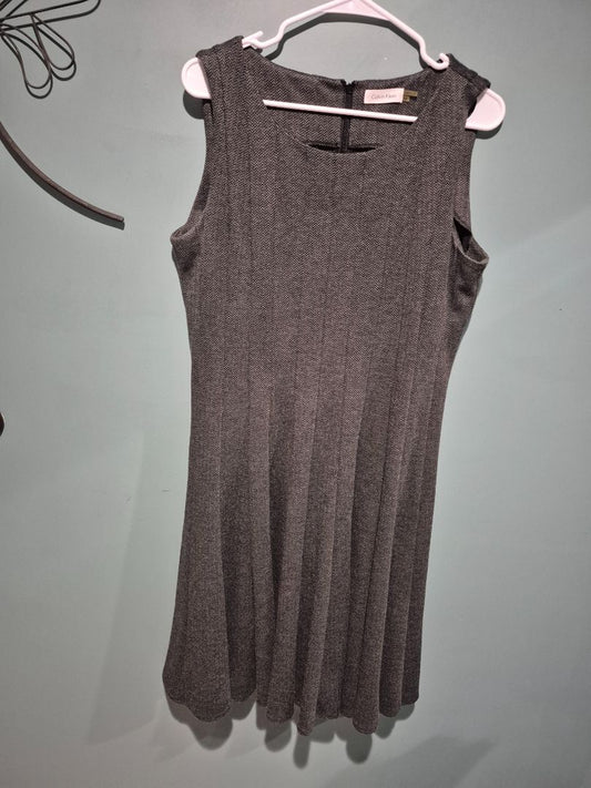Charcoal Calvin Klein Dress, 12