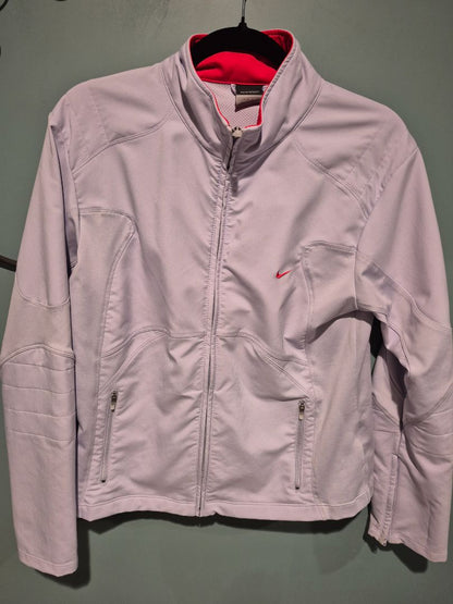 Nike Zippered Jacket, L, Lavender