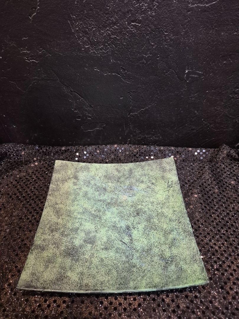 Metal Green Plate