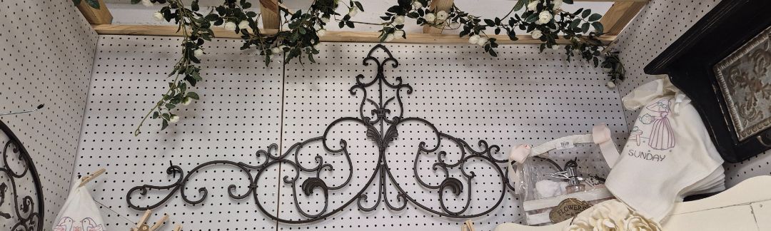 Large Wrought Iron Wall Decor