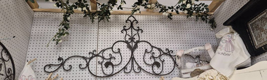Large Wrought Iron Wall Decor