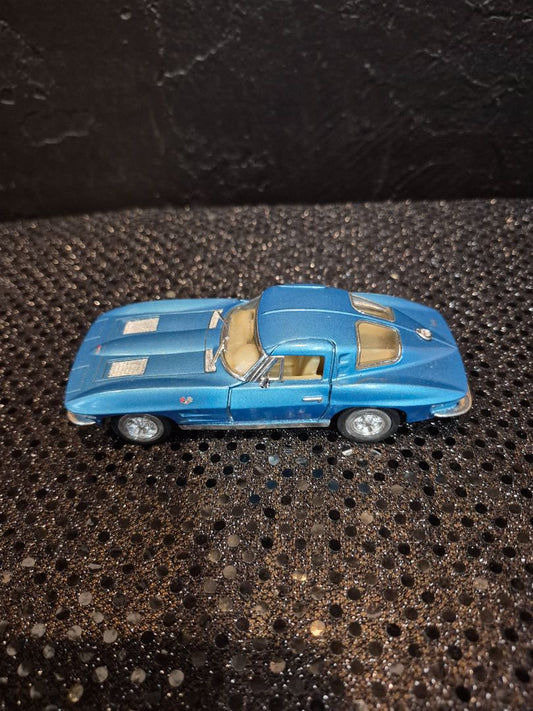 Kinsmart 1963 Chevy Corvette Stingray Diecast car Blue