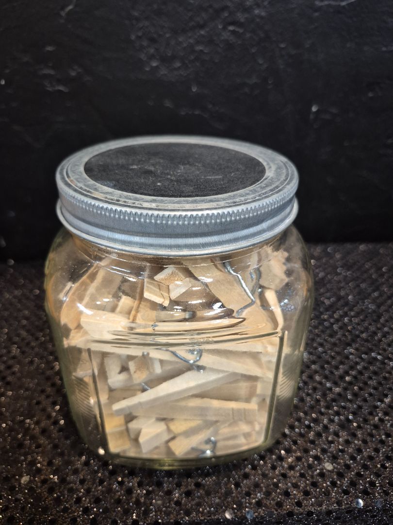 Jar of Clothes Pins