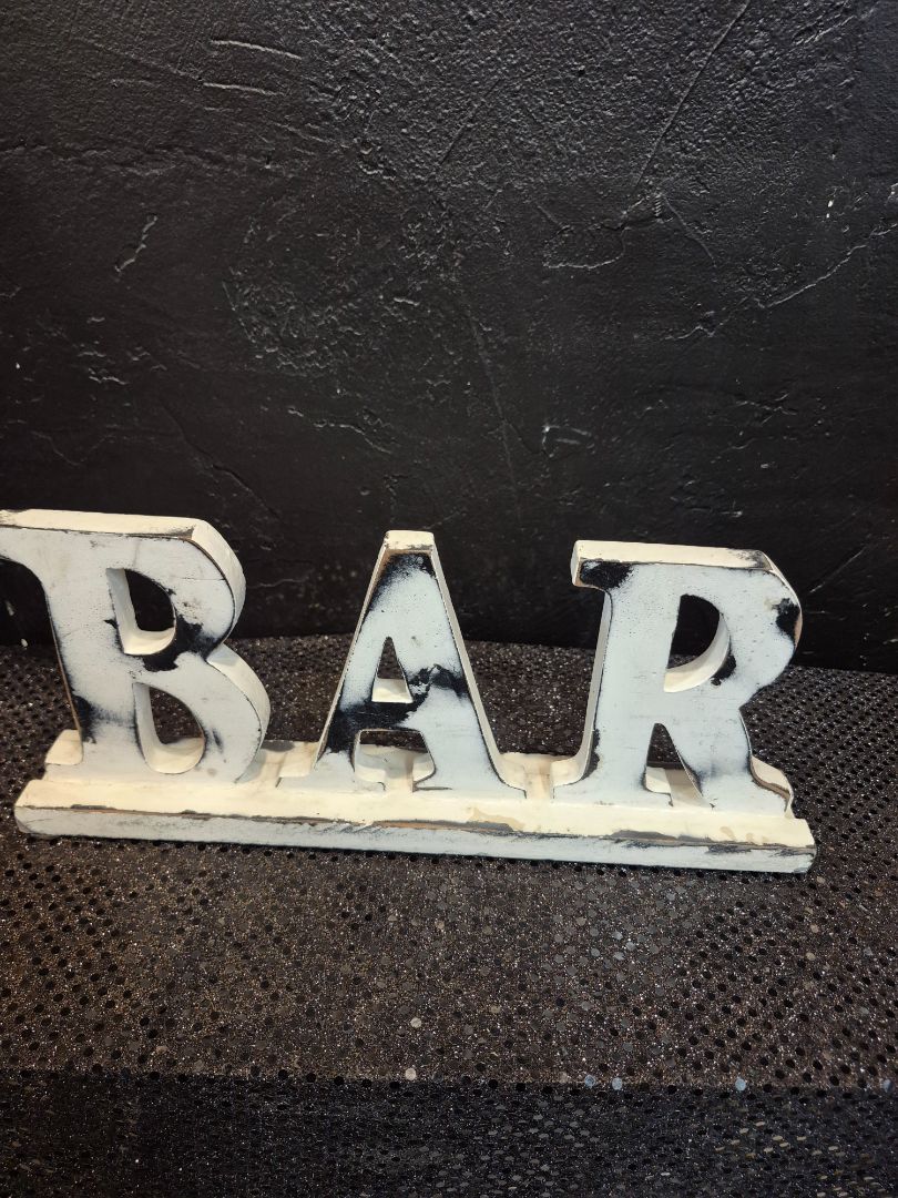 Country Chic Bar Sign