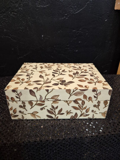 Leaf Wooden Box