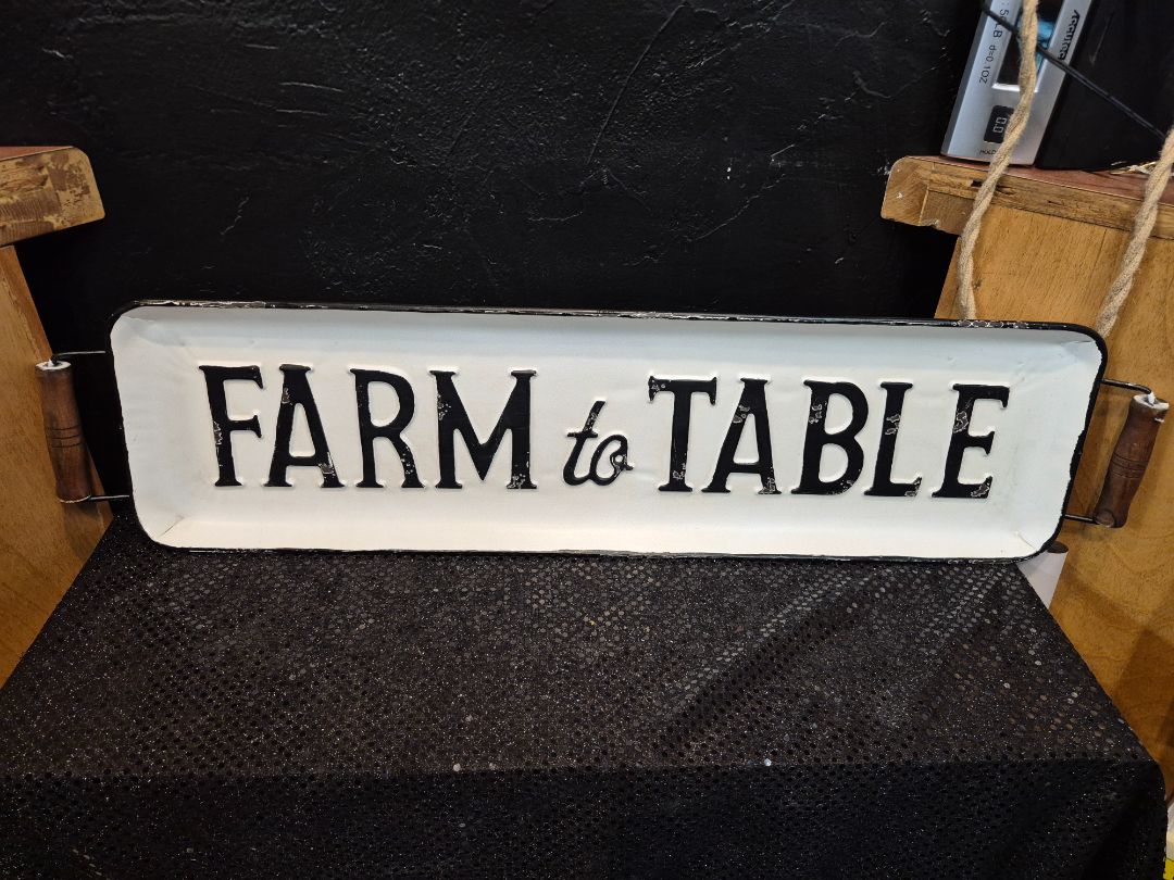 Farm to Table Tray