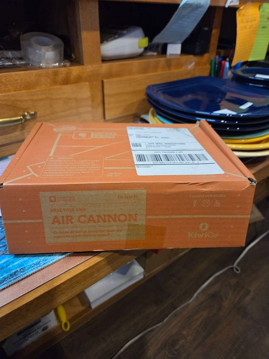 Kiwi Co "Make Your Own Air Cannon" STEM Science kit