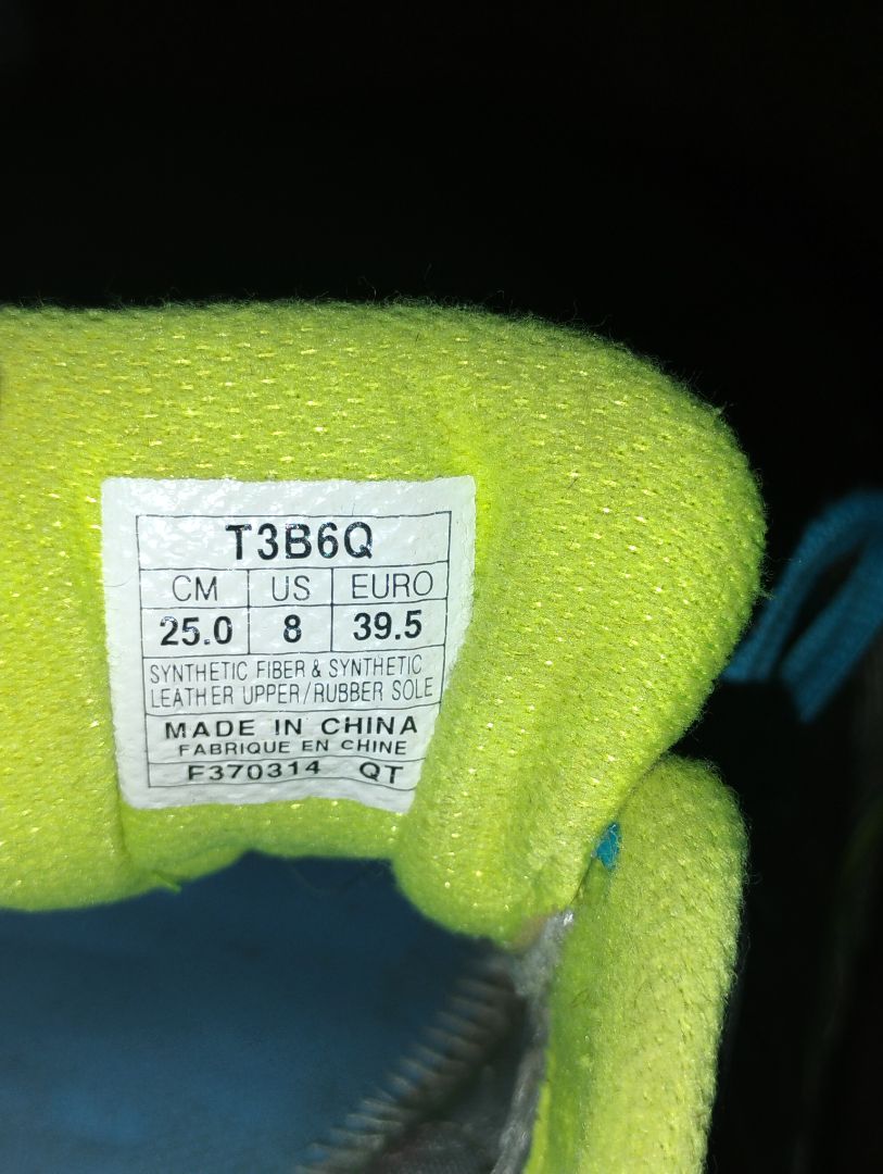 Gray with neon green accents Asics Asics comfortable shoes, 8