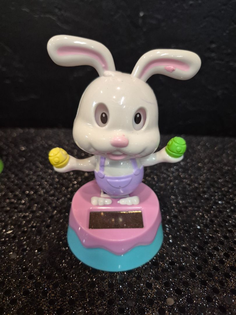Solar Powered Easter Bunny