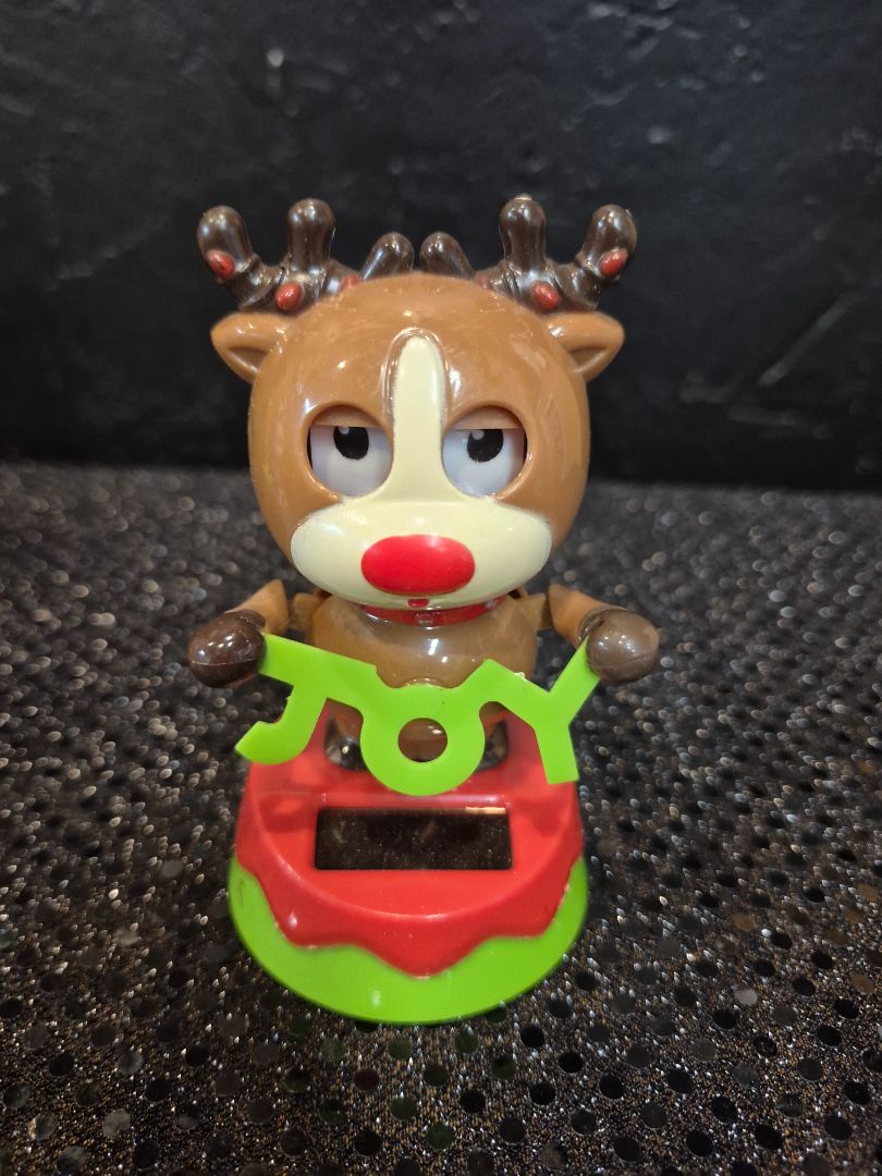 Solar Powered Christmas Reindeer