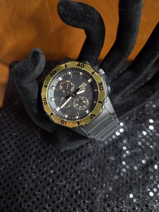 Watch Quartz Casio Multi Function Day Sports Watch