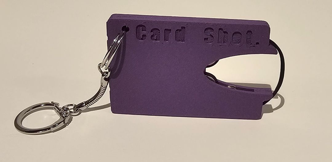 Purple Card Shot Card shot Novelty toy slingshot, Reg, Reg