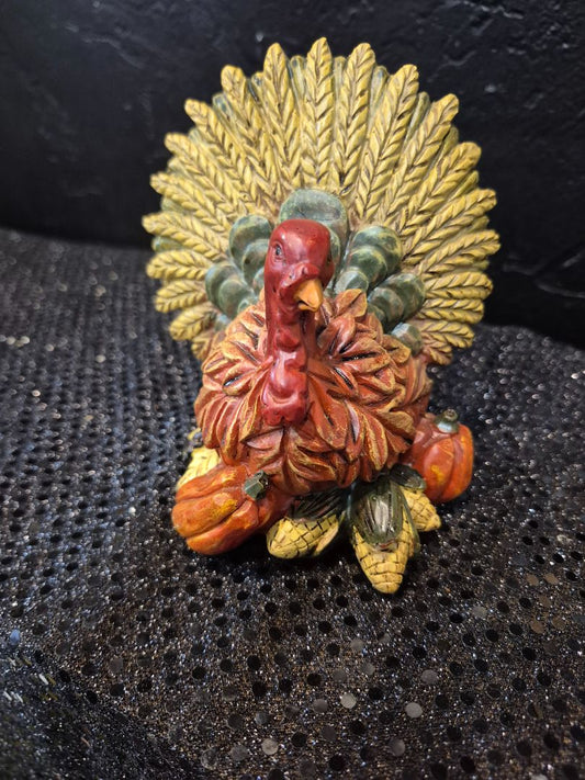 Thanksgiving Turkey Figure Fall Table Decor