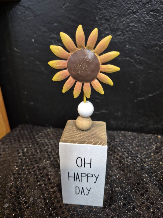 "Oh Happy Day" Wood Sign