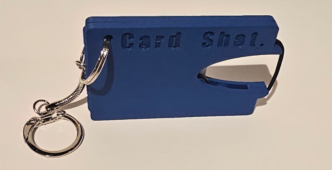 Blue Card shot Card shot Novelty toy slingshot, Reg, Reg