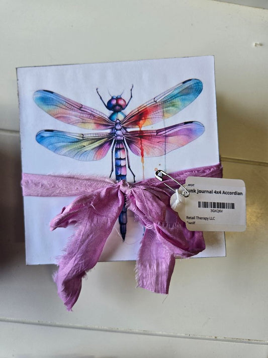 Junk Journal 4x4 Accordian