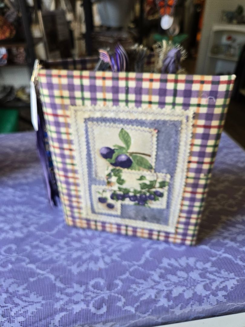 Junk Journal- Reccipe- Purple