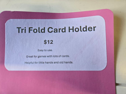 Card Holder- Trifold