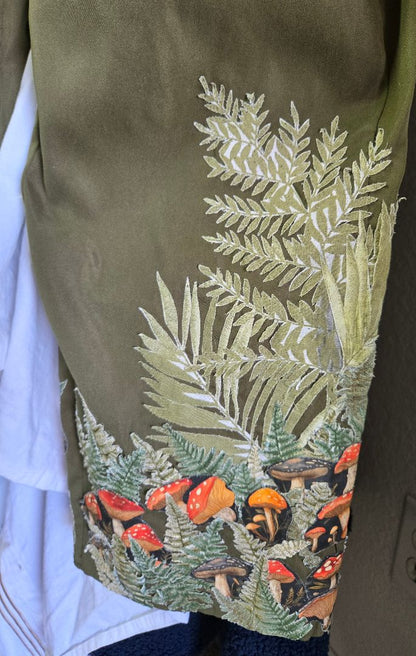 Overalls Corduroy Mushroom, S