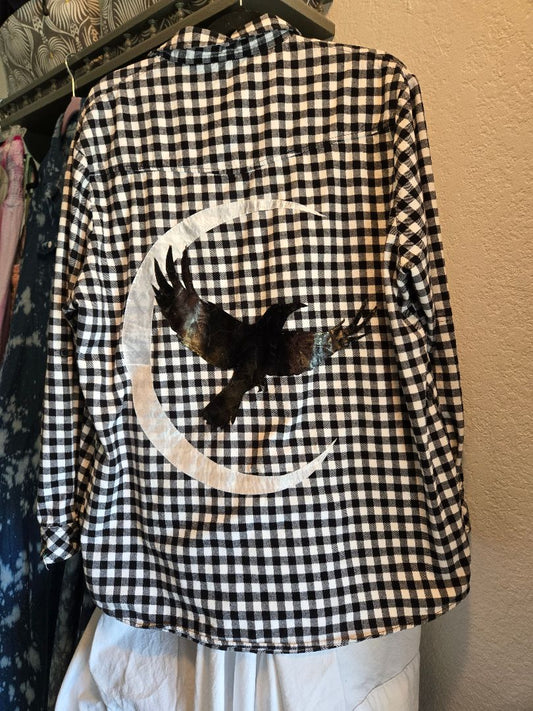Shirt Flannel Moon and Crow, 2XL