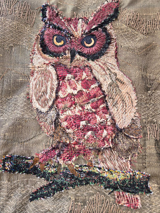 Chico's Jacket- Owl Silk Poly, 1