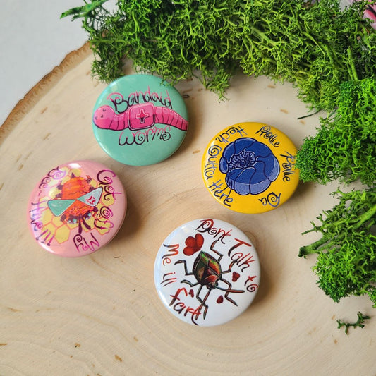 Assorted Bug Buttons